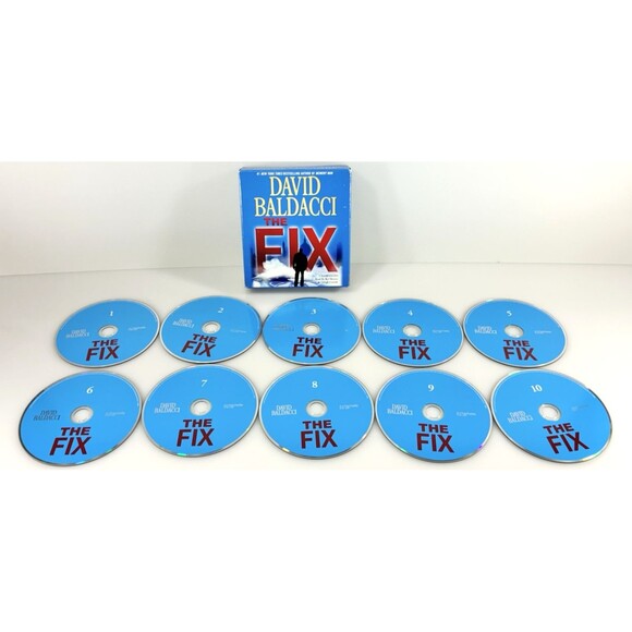 David Baldacci Audiobook 2017 The Fix Murder FBI Mystery Suspense Tested - Picture 4 of 8